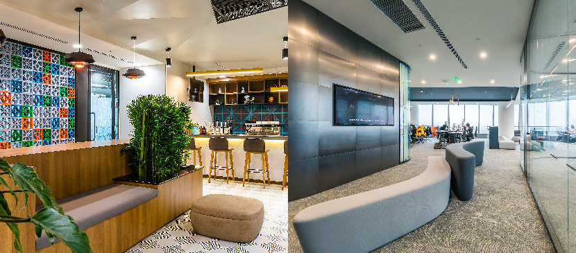 Rubrik Bangalore workspace is both LEED and WELL certified and Polestar Shanghai office is LEED certified