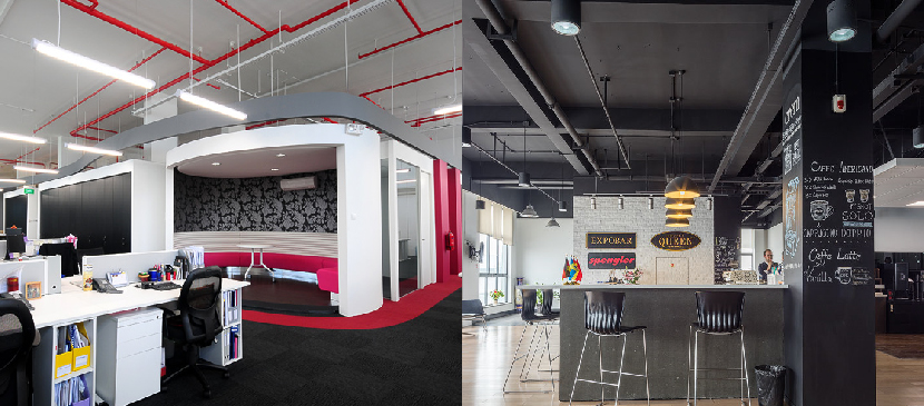 Group M Singapore and Crem International Shanghai have a millennial influence apparent in the office interior design