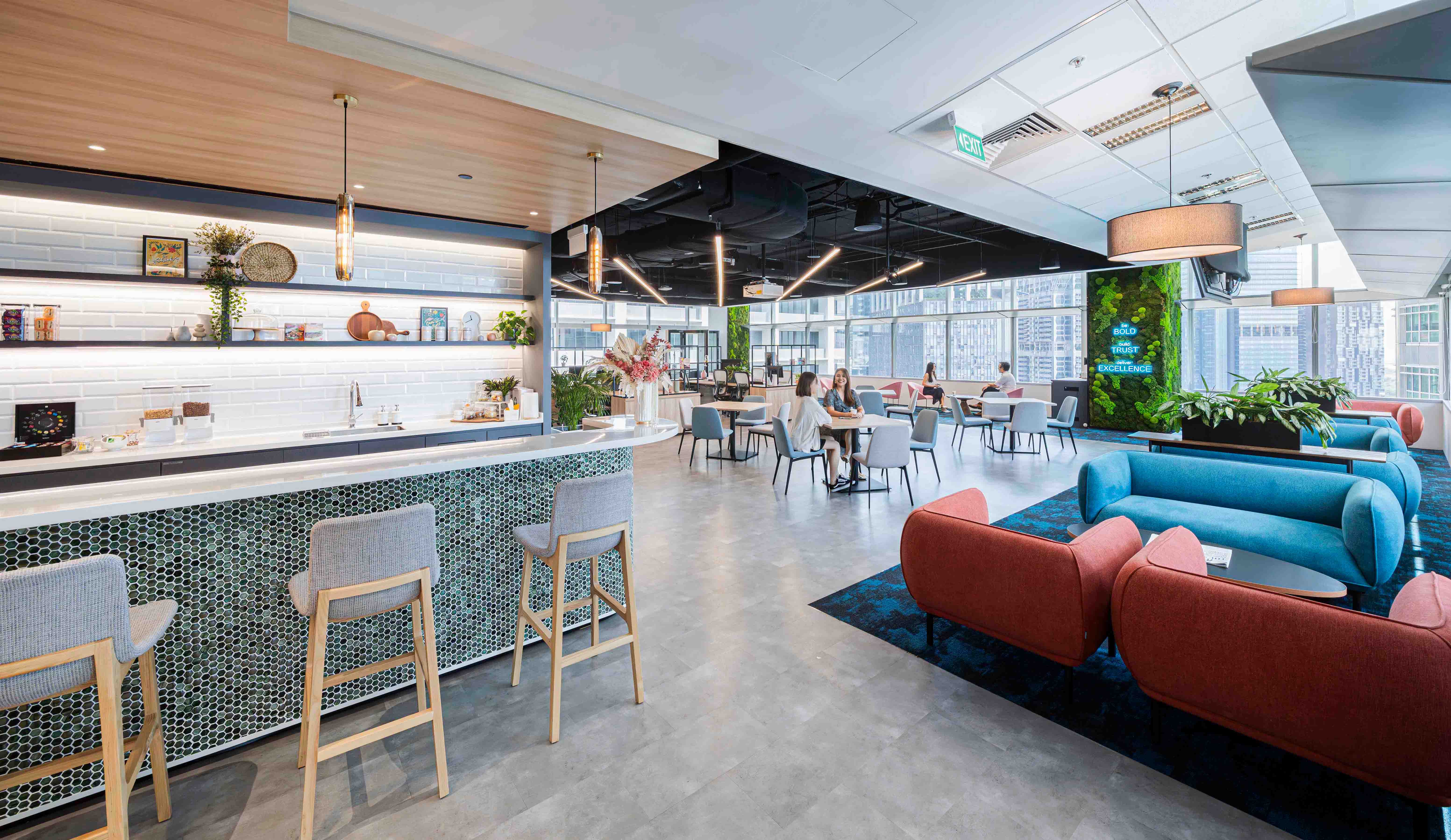 Juniper's Singapore office designed and built by Space Matrix