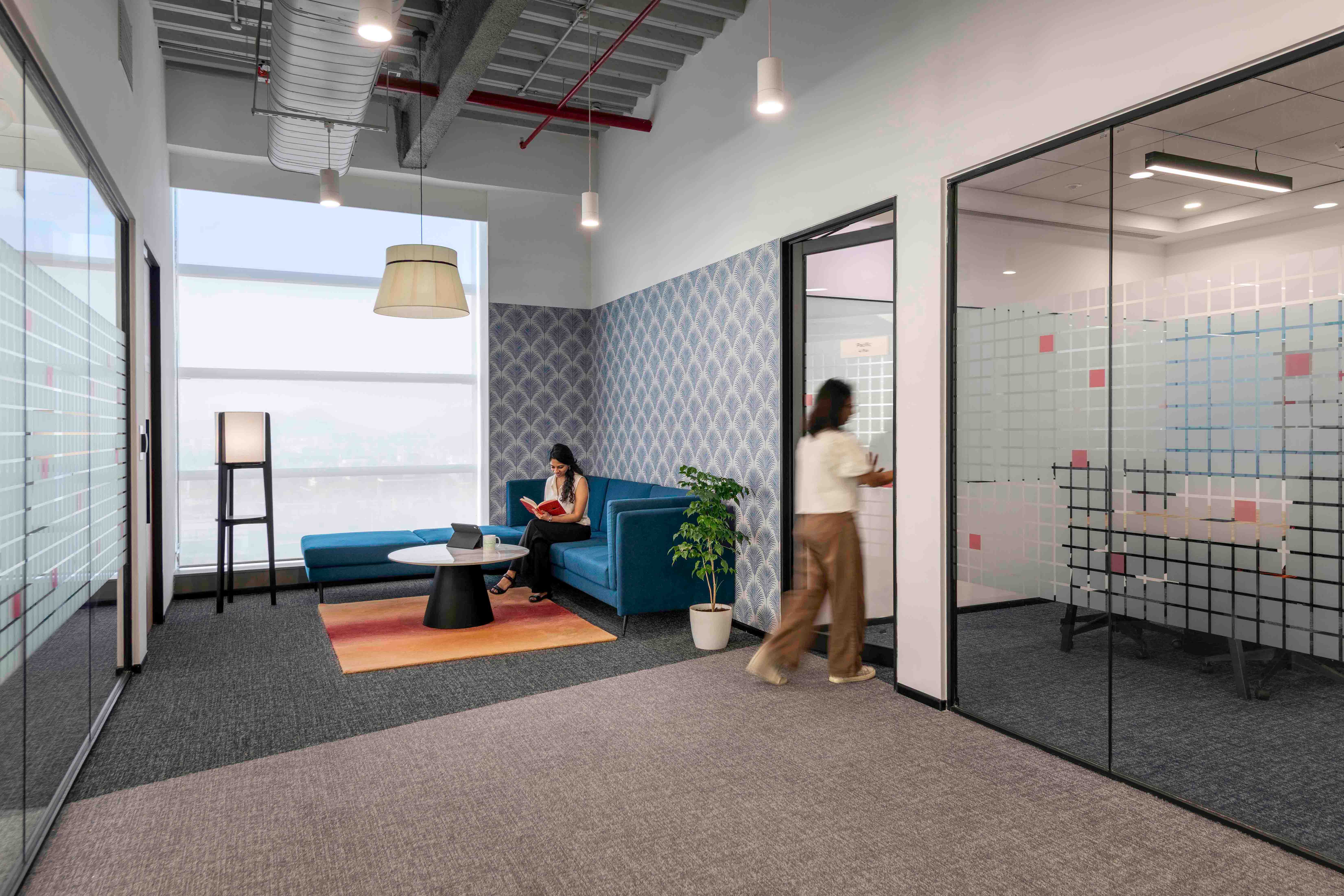 Birlasoft, Navi Mumbai · 43,000 SF · Design & Build · Commercial Interior Design Mumbai